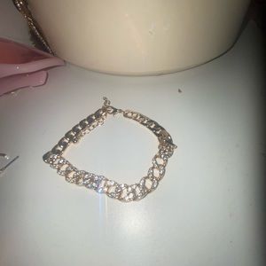 Gold Diamond braclet